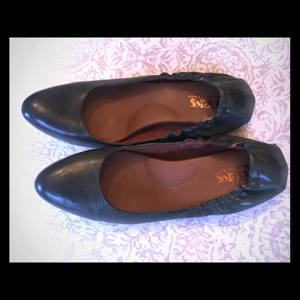 Korks by Kork Ease forest green ballet flats